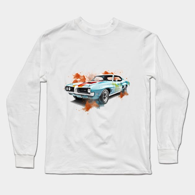 Pontiac GTO Long Sleeve T-Shirt by Urban Archeology Shop Gallery